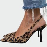 Anna tyylikkäät slingback korkokengät