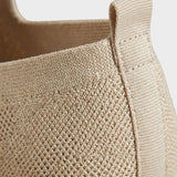 Damen Strick Loafer | Slip-On Flach