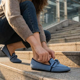 Damen Spitze Loafer | Strick