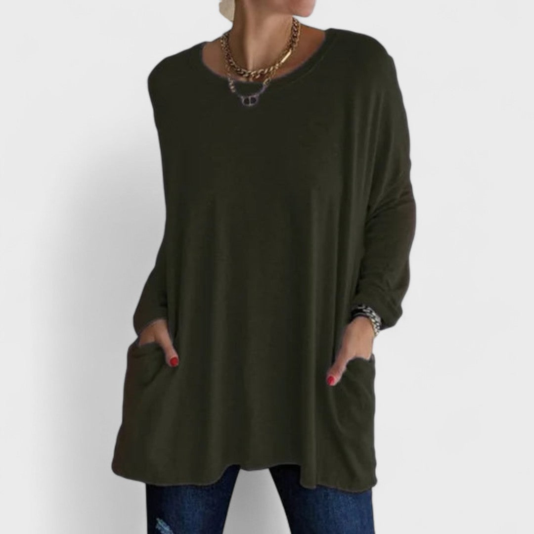 Moira – Väljä pitkähihainen toppi