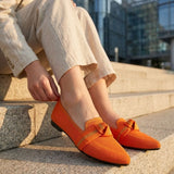 Damen Spitze Loafer | Strick