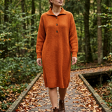 Damen Strickkleid Midi | Polo