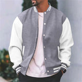MIESTEN VARSITY BOMBER-TAKKI