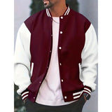 MIESTEN VARSITY BOMBER-TAKKI