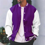 MIESTEN VARSITY BOMBER-TAKKI