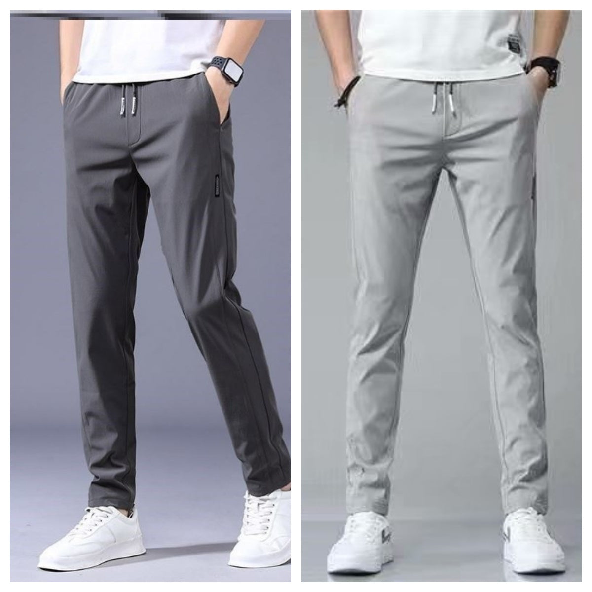 Tomáš – Ohuet Vapaat Housut Korealaiseen Tyyliin Miehille