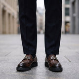 Ajaccio Krokotiilitekstuuri Loafers