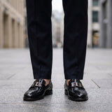Ajaccio Krokotiilitekstuuri Loafers