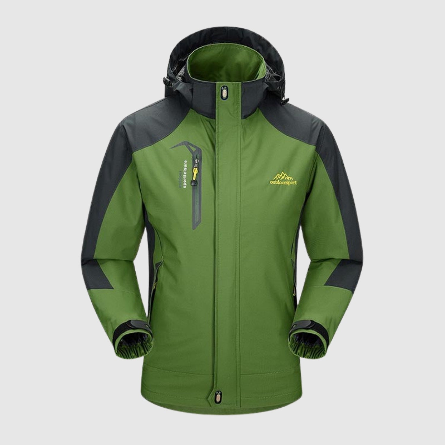 Jakub – Softshell-takki patikointiin irrotettavalla hupulla
