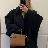 Venla – car coat -mallinen villakangastakki