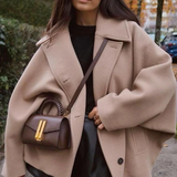 Venla – car coat -mallinen villakangastakki