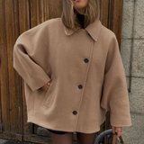 Venla – car coat -mallinen villakangastakki