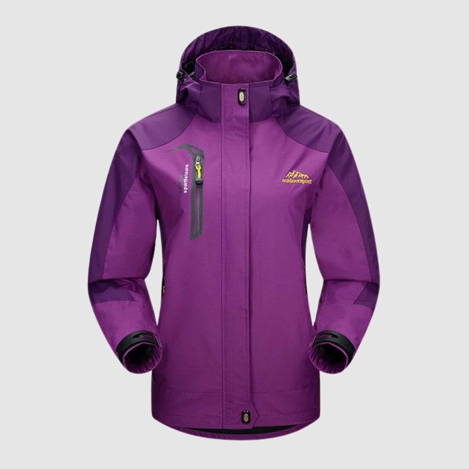 Jakub – Softshell-takki patikointiin irrotettavalla hupulla