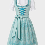 Damen Dirndlkleid | Taillenbetonte Form & Weiter Rock