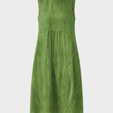 Damen Struktur Midikleid | Ärmellos
