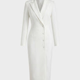 Damen Blazerkleid | Midi Langarm