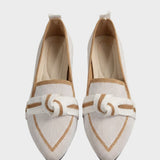 Damen Spitze Loafer | Strick