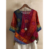 Valerie – Värikäs boho-toppi