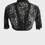 Damen Dirndlbluse | Florales Muster & Kurze Ärmel