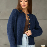 NOELLE | NAPPI-DETALJI NEULECARDIGAN