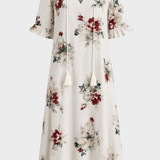 Damen Boho Sommerkleid | Vintage