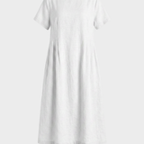 Damen Leinen Kaftankleid | Maxi