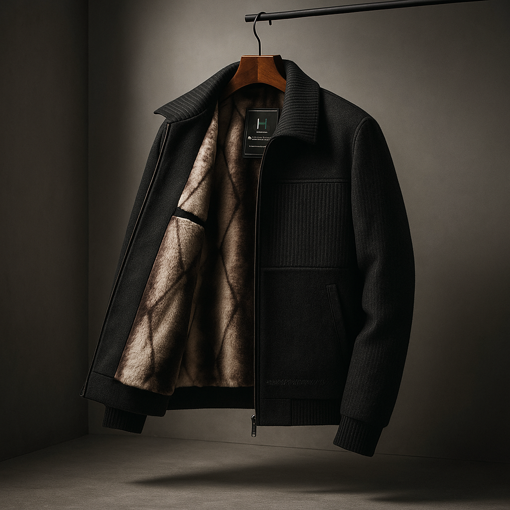 RÄIKEÄ ZIP-UP TAKKI MIEHILLE