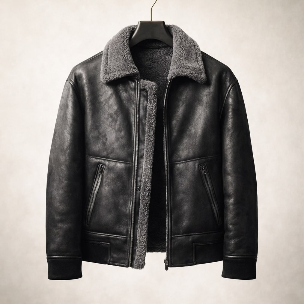 ERISTETTY ZIP-UP TAKKI MIEHILLE