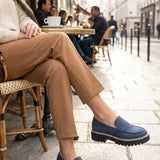 Damen Loafer mit Profilsohle