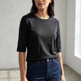 Damen Basic T-Shirt | Halbarm