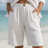 Damen Bermuda Shorts | Gerades Bein