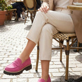 Damen Loafer mit Profilsohle