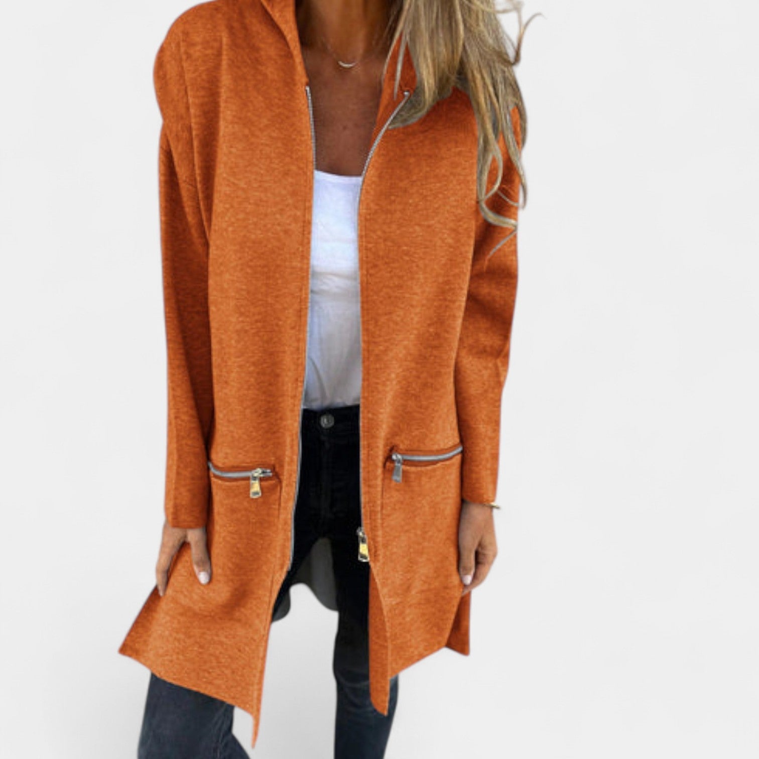 Tereza – naisten hupullinen collegetakki