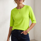 Damen Basic T-Shirt | Halbarm