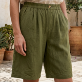 Damen Bermuda Shorts | Gerades Bein