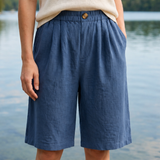 Damen Bermuda Shorts | Gerades Bein