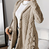 Chloe™ - Pehmeä huppari-cardigan