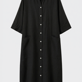 Damen Hemdblusenkleid | Knopfleiste