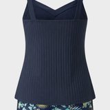 Damen Tankini Set | Tropische Shorts