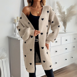 Julia - Sydänkuvio Cardigan
