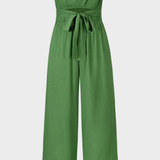 Damen Jumpsuit | Strapless Wide-Leg