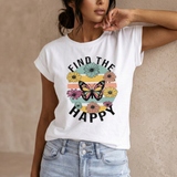 Damen Grafik T-Shirt | Herzprint