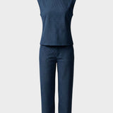 Damen Twin-Set | Top und Wide-Leg