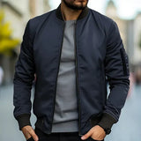 RIBBED BOMBER-TAKKI MIEHILLE
