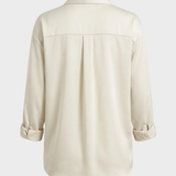 Damen Satin Bluse | Klassisch
