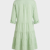 Damen Sommerkleid Midi | Knopfleiste