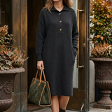 Damen Strickkleid Midi | Polo