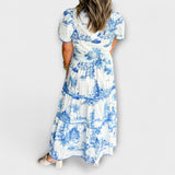 Eliza - Maxi-mekko klassisella kuviolla