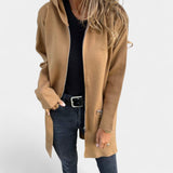 Tereza – naisten hupullinen collegetakki