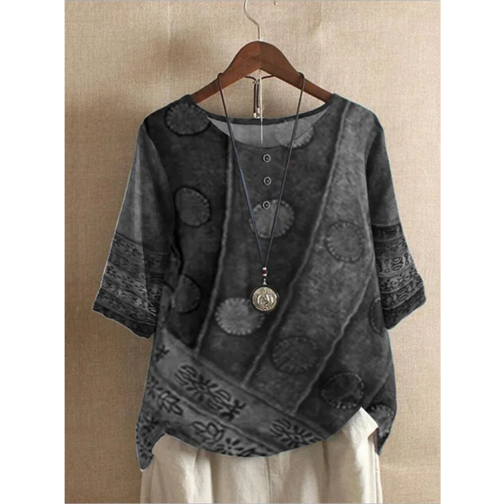 Valerie – Värikäs boho-toppi